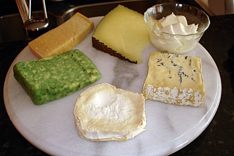Varieties of cheeses